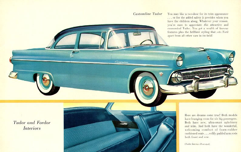 1955 Ford Brochure Page 2